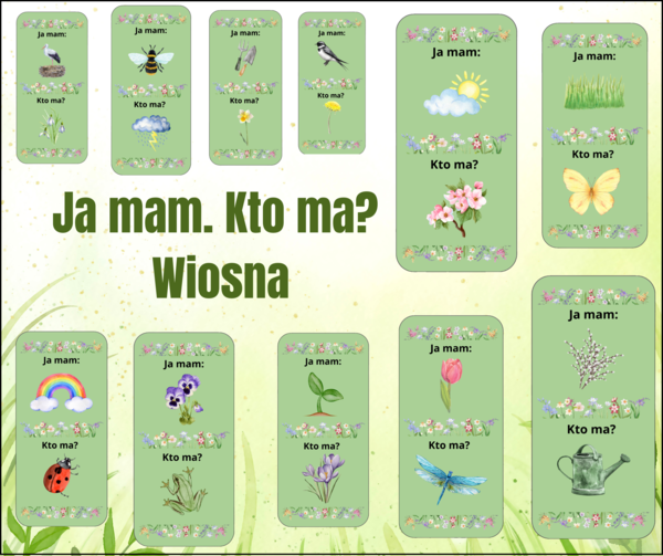 Ja mam. Kto ma? Wiosna