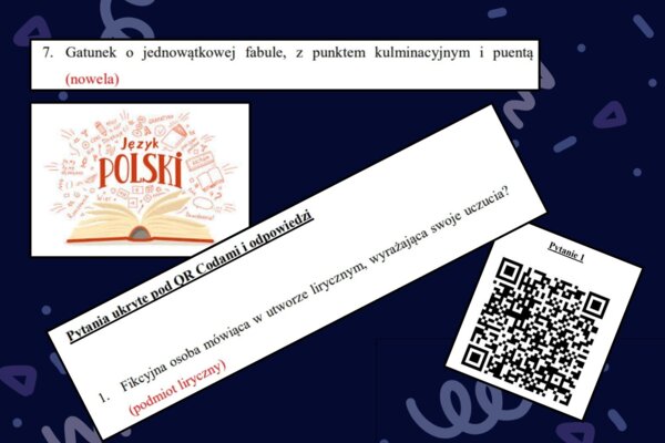 Rodzaje literackie. QR Cody