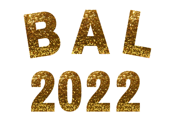 Napis: "Bal 2022 " ❤