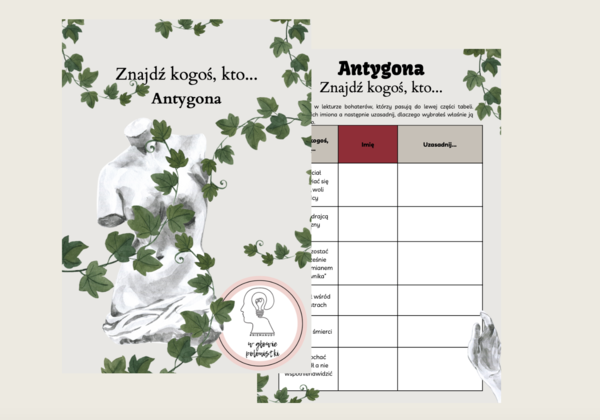 Znajdź kogoś, kto... Antygona