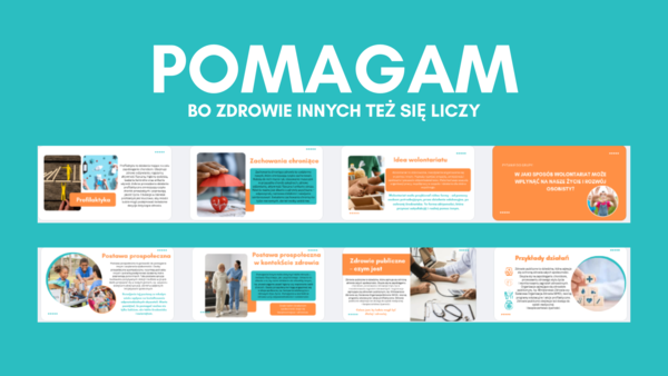 Edukacja Zdrowotna- PREZENTACJA-POMAGAM-BO ZDROWIE INNYCH TEŻ SIĘ LICZY – kl 8- 15 SLAJDÓW PDF