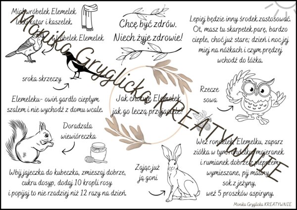 Jak choruje Elemelek jak go leczą przyjaciele - Hanna Łochocka