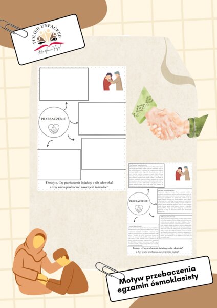 Motyw przebaczenia + odpowiedzi egzamin ósmoklasisty, lektury obowiązkowe