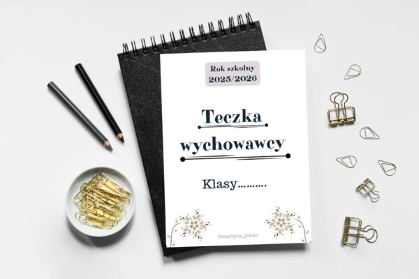 Teczka wychowawcy - wkładki do segregatora.