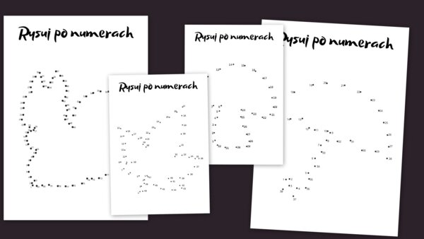 Rysuj po numerach jesienne