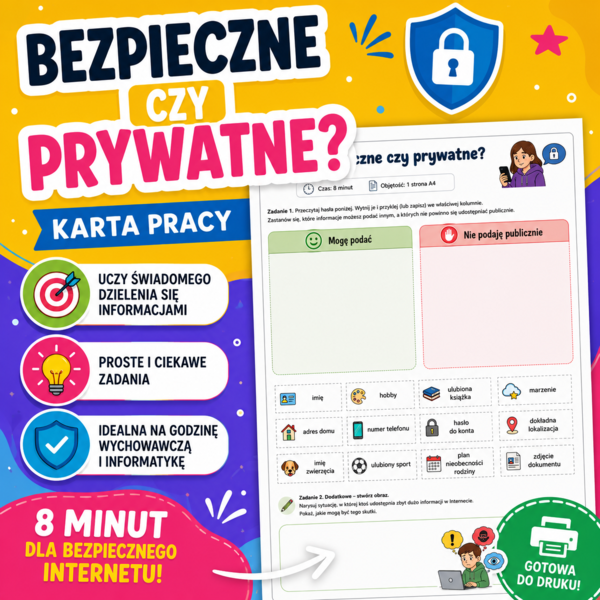 Bezpieczne czy prywatne? [Notatka o sobie] [Zamieńmy słowo 4]