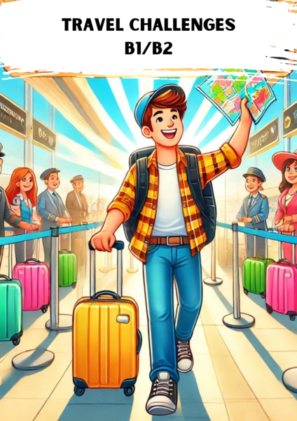 Travel Challenges B1/B2. Karty pracy. Worksheet. Gotowa lekcja.