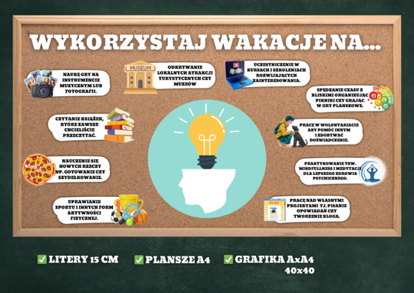 WYKORZYSTAJ WAKACJE NA... - Gazetka szkolna