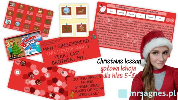 Christmas gotowa lekcja dla klas 5-8
