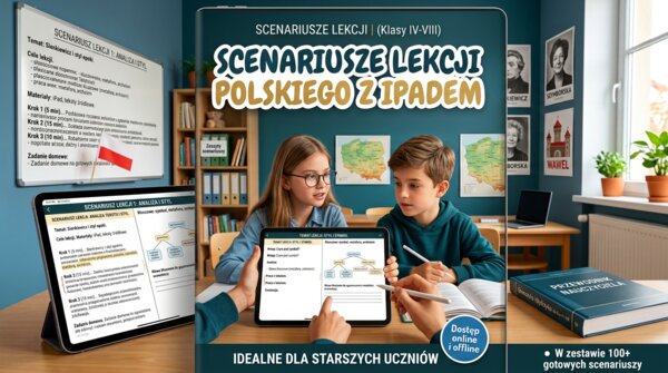 Scenariusze pierwszych lekcji języka polskiego na iPadzie
