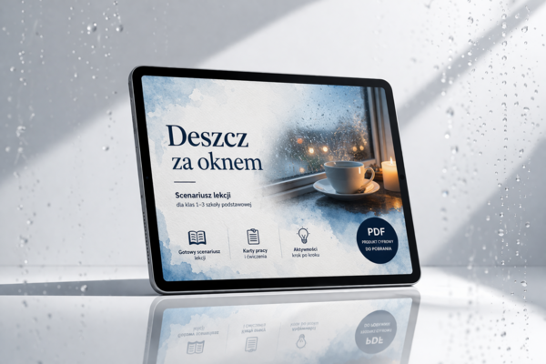 Scenariusz lekcji. Temat: Deszcz to nie nuda