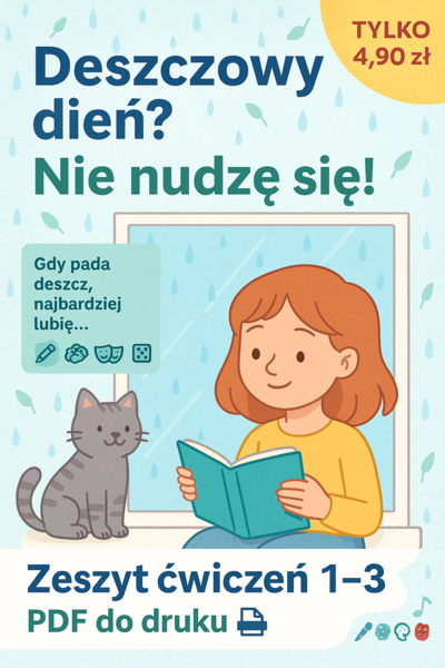 Lekcja. Temat: Deszczowy dzień? Nie nudzę się!