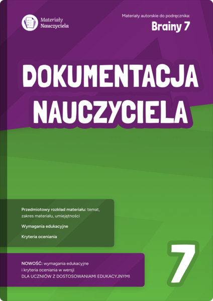 Brainy 7 Dokumentacja nauczyciela