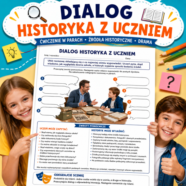 Dialog historyka z uczniem