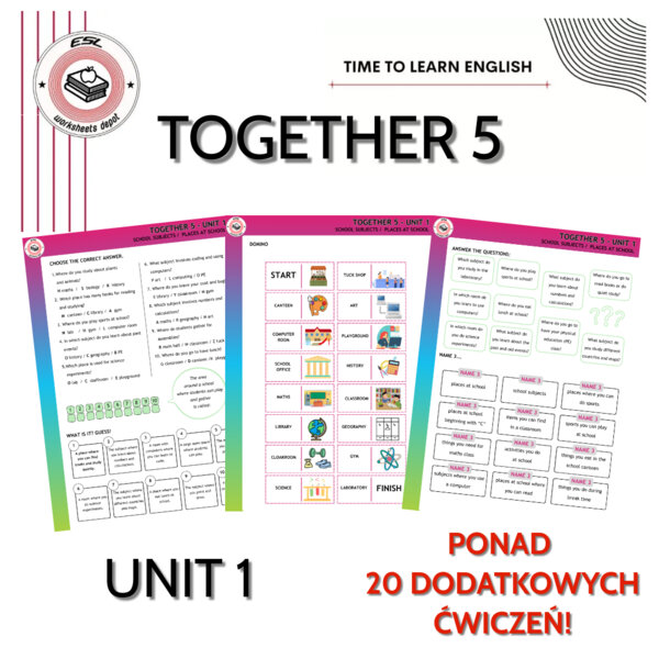 Together 5 Unit 1 - materiały dodatkowe