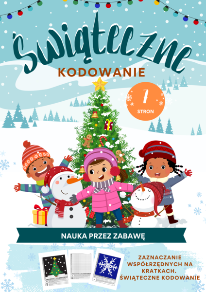 🎄 Świąteczne kolorowanki – kodowanie matematyczne 🎅