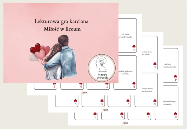 Lekturowa gra karciana - Miłość w liceum