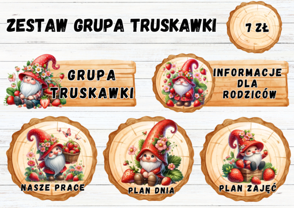 ZESTAW GRUPA TRUSKAWKI
