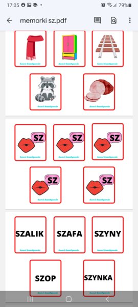 Głoską sz- pakiet logopedyczny