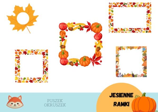 Jesienne ramki