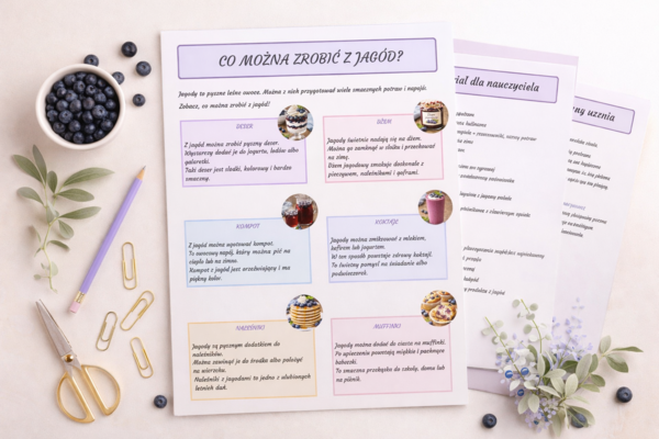 Co można zrobić z jagód? [Infografika]