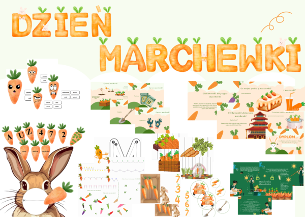 📦 Pakiet edukacyjny „Dzień Marchewki” 🥕✨ 04.04