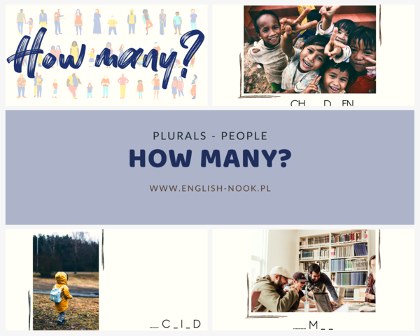 How many? - regularna i nieregularna liczba mnoga