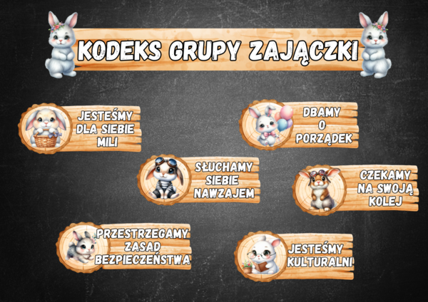 KODEKS GRUPY ZAJĄCZKI
