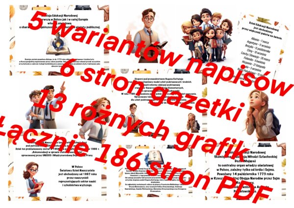GAZETKA KEN DZIEŃ EDUKACJI NARODOWEJ DZIEŃ NAUCZYCIELA 250 LAT KOMISJI EDUKACJI NARODOWEJ