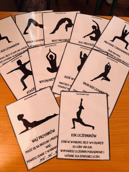 Joga polonistyczna - części mowy