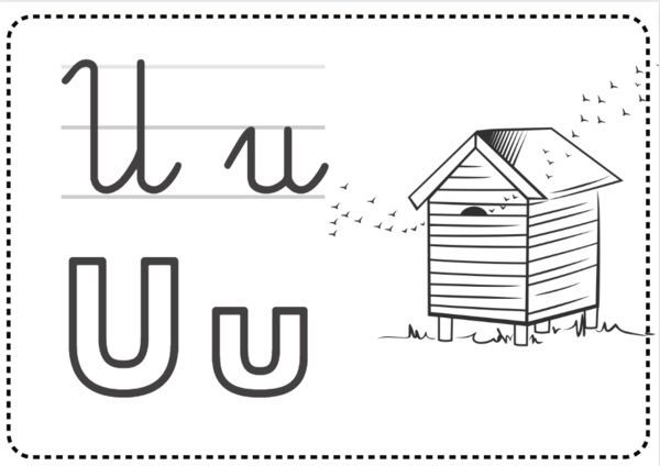 Litery A-Ż - kolorowanki