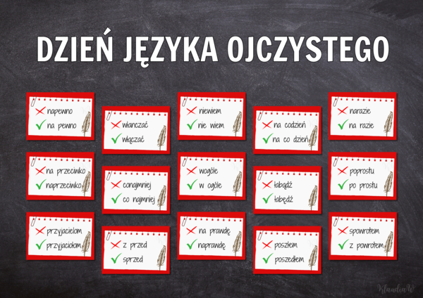 Dzień Języka Ojczystego – gazetka szkolna (PDF)