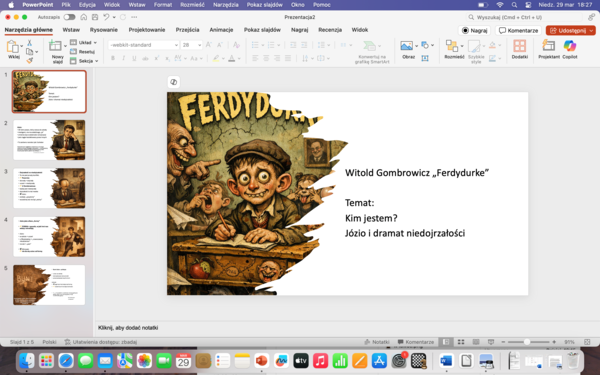 Józio - charakterystyka bohatera "Ferdydurke"