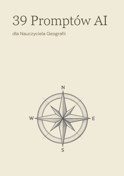 39 promptów AI dla nauczyciela geografii — szkoła średnia (booklet A5)