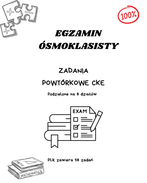 📘 Egzamin Ósmoklasisty – Zadania Powtórkowe CKE