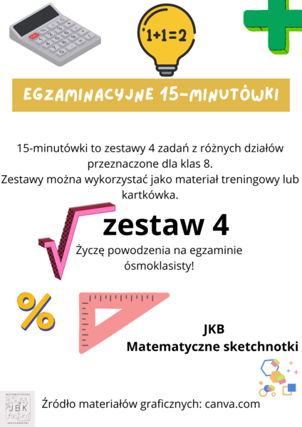 Zestaw 4 Egzaminacyjne 15-minutówki