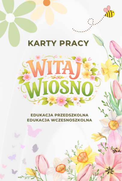 WIOSENNE KARTY PRACY - 50 zróżnicowanych kart
