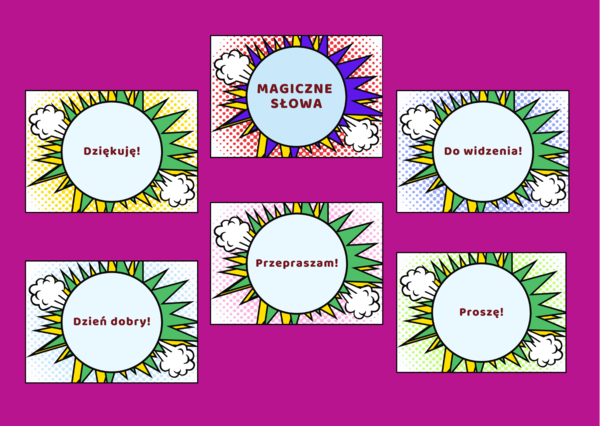 MAGICZNE SŁOWA - gazetka - wersja 1