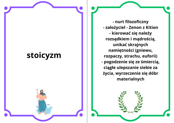 Fiszki, pojęcia antyk, 14 haseł z definicjami, pdf