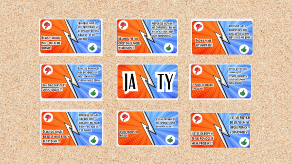 Gazetka szkolna na temat komunikacji wśród rówieśników - "Ja vs. Ty" + PREZENTACJA na godzinę wychowawczą