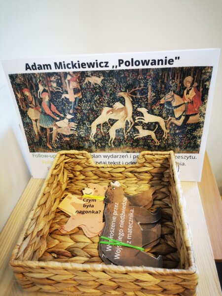 Pan Tadeusz - Polowanie - niedźwiedź - plan wydarzeń - zadania