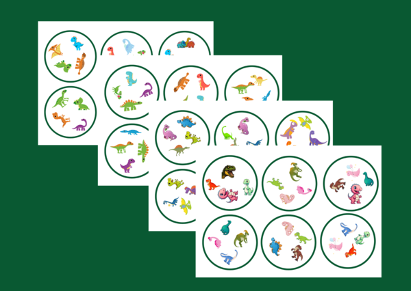 DZIEŃ DINOZAURA – dooble – 42 szt.