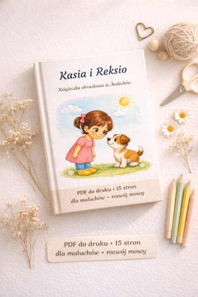 Kasia i Reksio – książeczka obrazkowa dla 3-latków