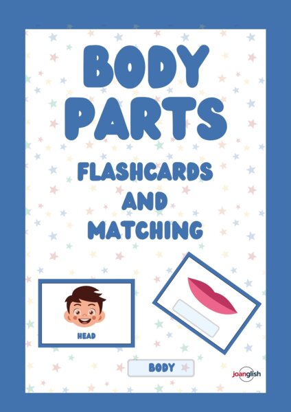 Body Parts. Flashcards. Matching. Kids Can 1.