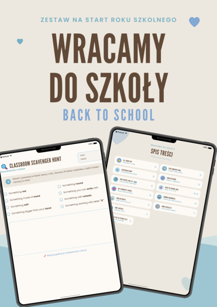 Zestaw 12 materiałów na pierwsze zajęcia z języka angielskiego (klasy 1–8).