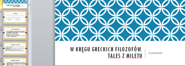 Prezentacja - Tales z Miletu