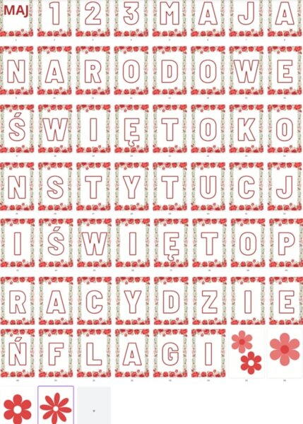 1,2,3 MAJA - GIRLANDA