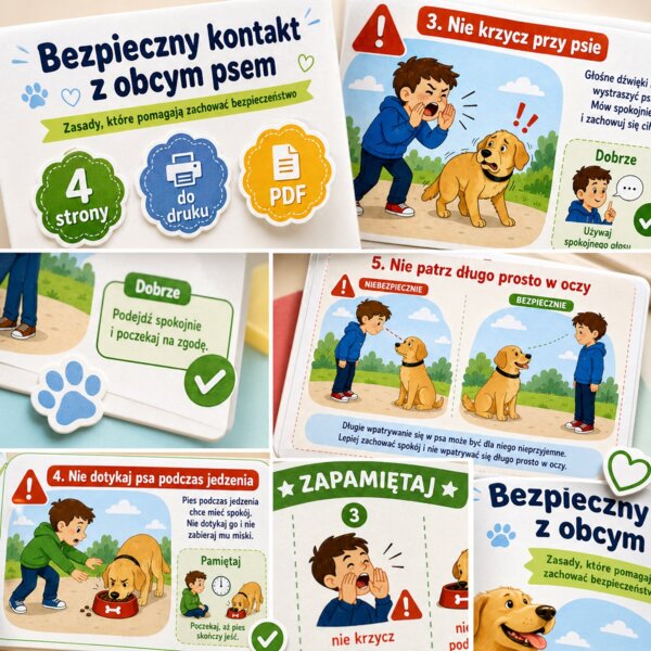 Bezpieczny kontakt z obcym psem