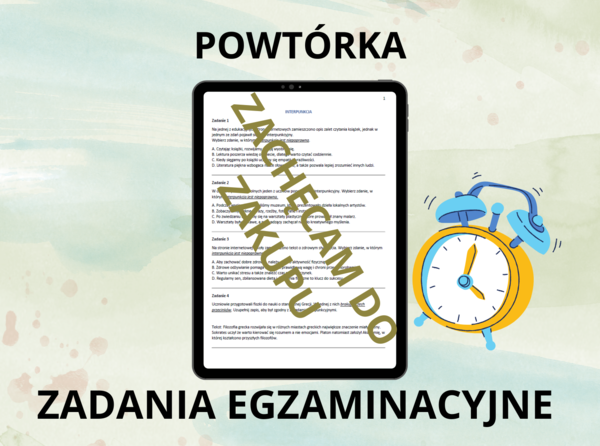 Powtórka przed egzaminem ósmoklasisty (interpunkcja, zdania złożone, rodzaje zdań, partykuła "nie") - E8 - język polski