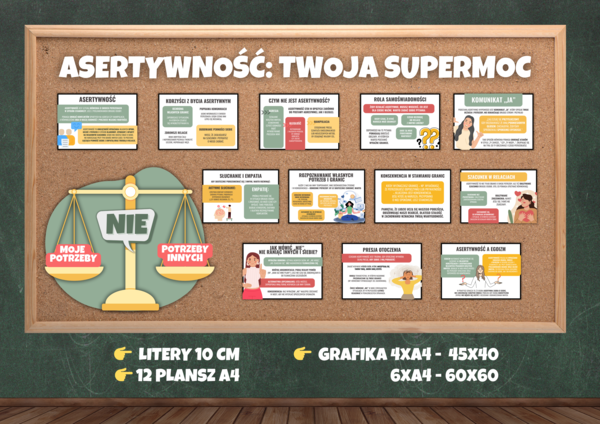 ASERTYWNOŚĆ - TWOJA SUPERMOC - gazetka edukacyjna
